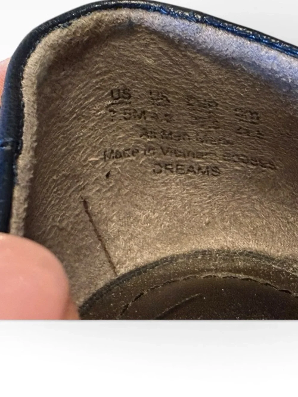 Life Stride Soft Systems Dreams Women’s 7.5 Navy Wedge Pumps
